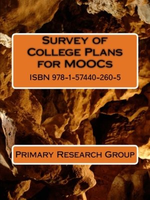 cover image of Survey of College Plans for MOOCs